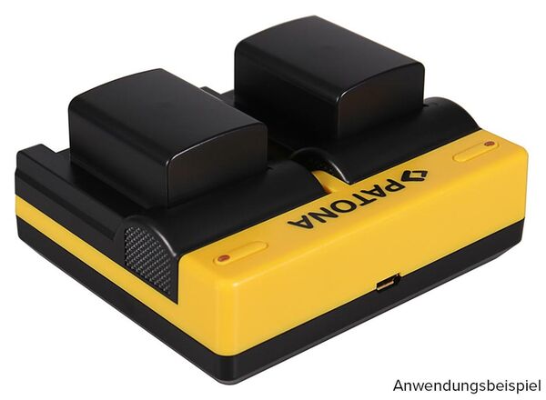 Patona Dual Ladegerät für Canon  BP-808