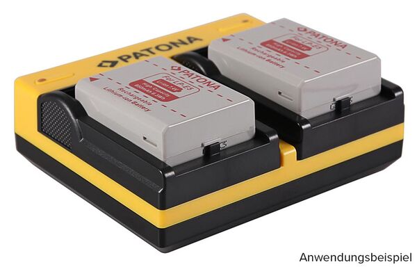 Patona Dual Ladegerät für Canon  LP-E5