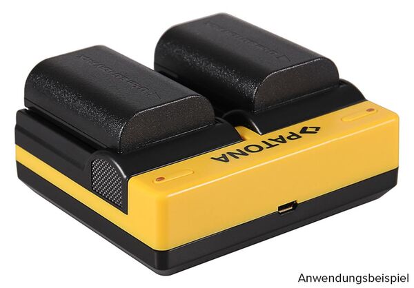 Patona Dual Ladegerät für Canon  LP-E6