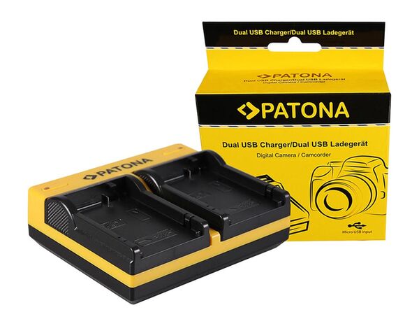Patona Dual Ladegerät für Canon  LP-E8