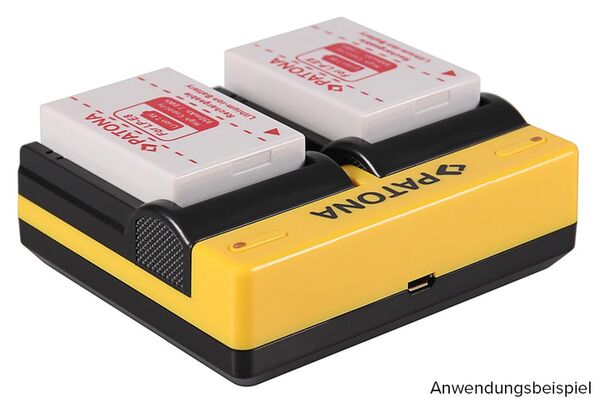 Patona Dual Ladegerät für Canon  LP-E8