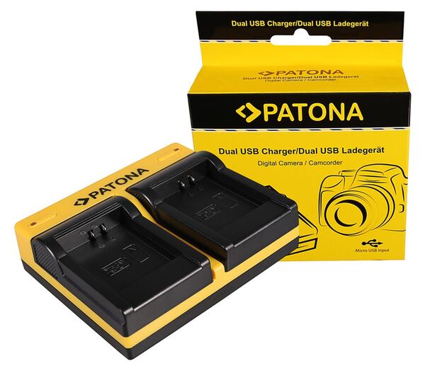 Patona Dual Ladegerät für Canon  NB-11L
