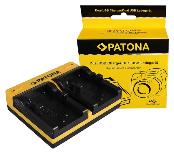 Patona Dual Ladegerät für Canon  NB-1LH