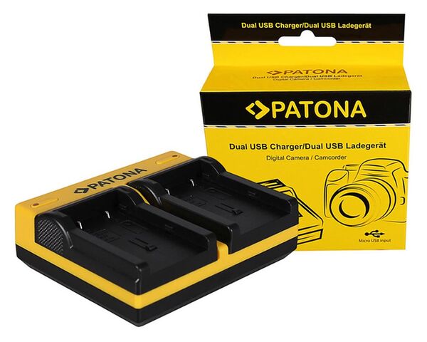 Patona Dual Ladegerät für Canon  NB-2L