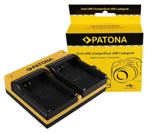 Patona Dual Ladegerät für Canon  NB-4L