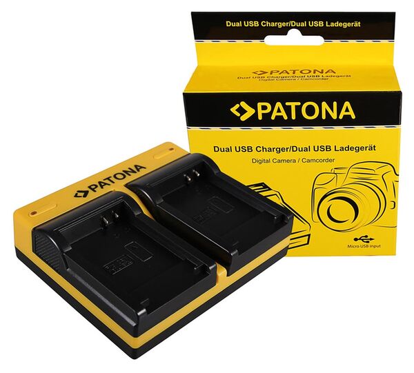 Patona Dual Ladegerät für Canon  NB-8L