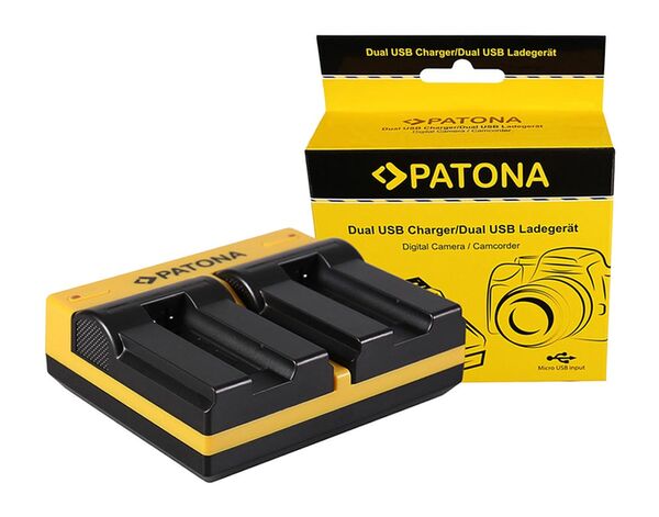 Patona Dual Ladegerät für Canon  NB-9L