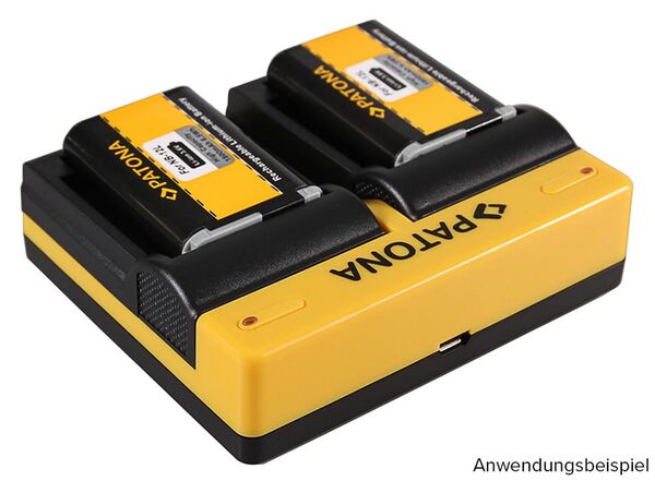 Patona Dual Ladegerät für Canon  NB12L NB13L