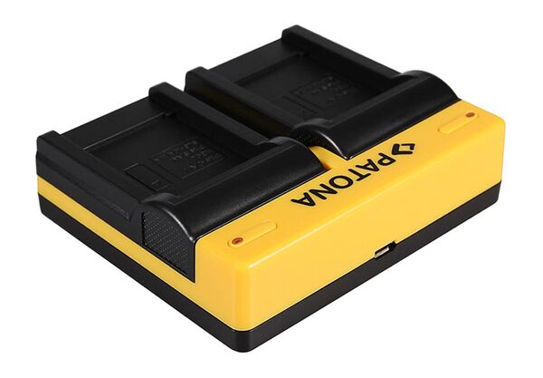 Patona Dual Ladegerät für Canon  SLB-10A