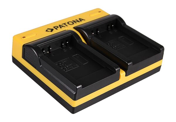 Patona Dual Ladegerät für Canon  SLB-10A