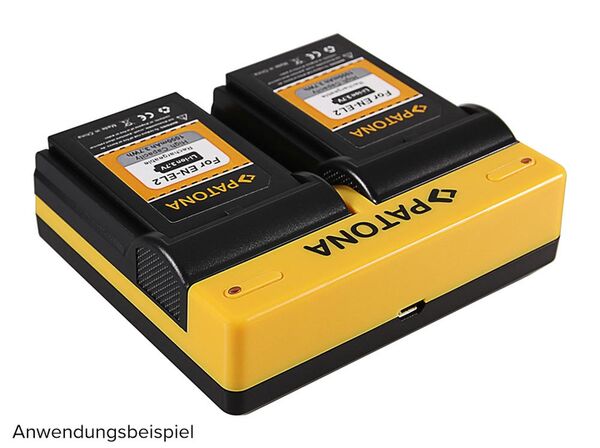 Patona Dual Ladegerät für Nikon  EN-EL2