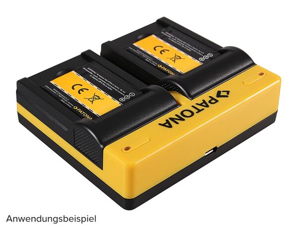 Patona Dual Ladegerät für Panasonic  DMW-BCL7