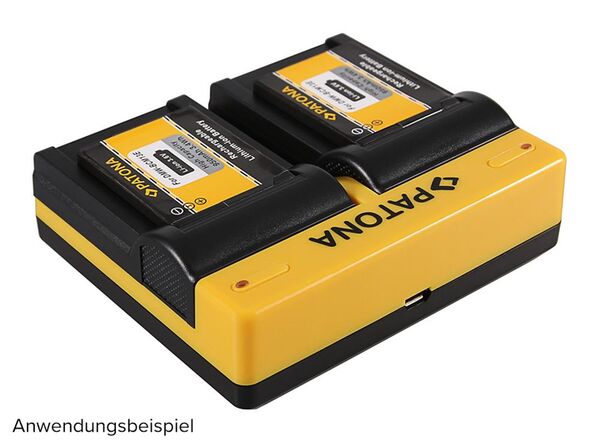 Patona Dual Ladegerät für Panasonic  DMW-BCM13