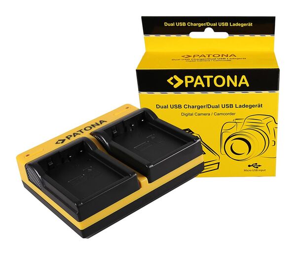 Patona Dual Ladegerät für Panasonic  DMW-BLD10