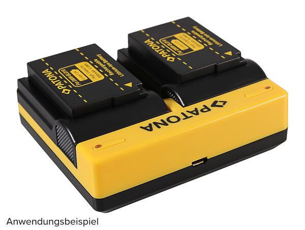 Patona Dual Ladegerät für Panasonic  DMW-BLD10