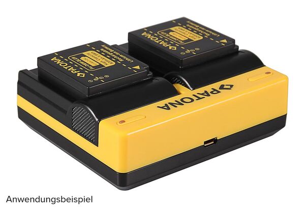 Patona Dual Ladegerät für Panasonic  DMW-BLE9E