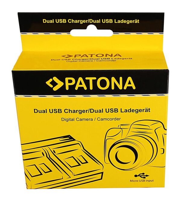 Patona Dual Ladegerät für Panasonic  DMW-BLE9E