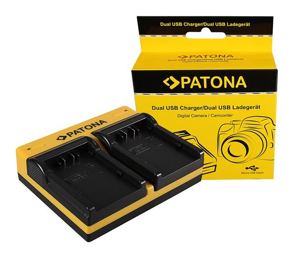 Patona Dual Ladegerät für Panasonic  VW-VBD26