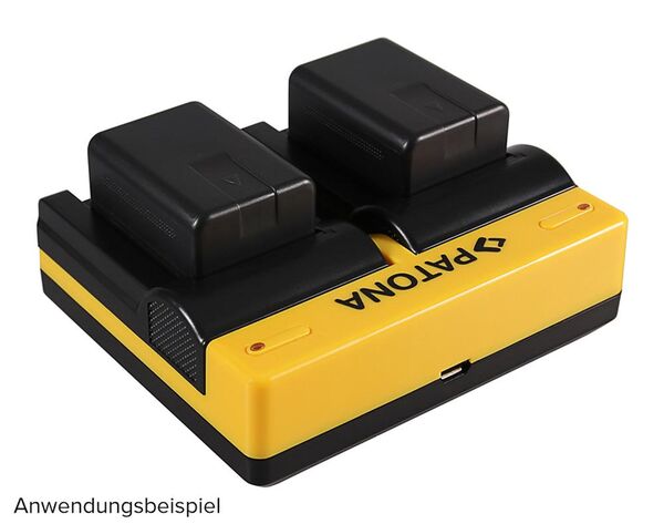 Patona Dual Ladegerät für Panasonic  VW-VBK180