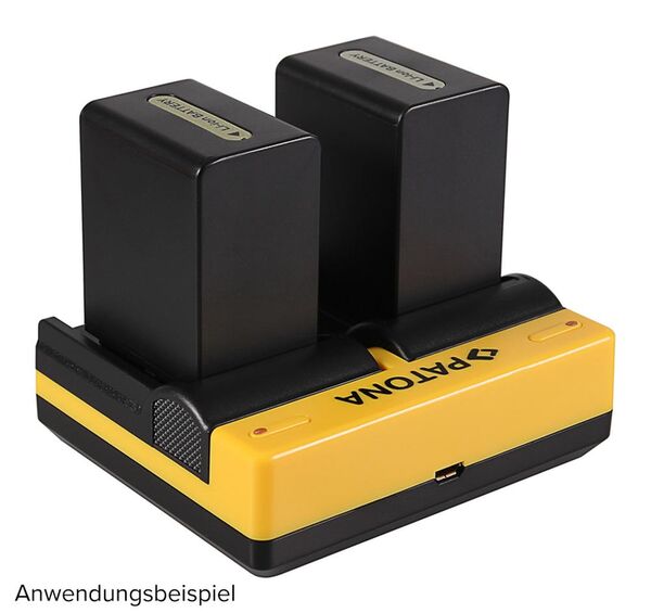 Patona Dual Ladegerät für Sony  NP-FP50