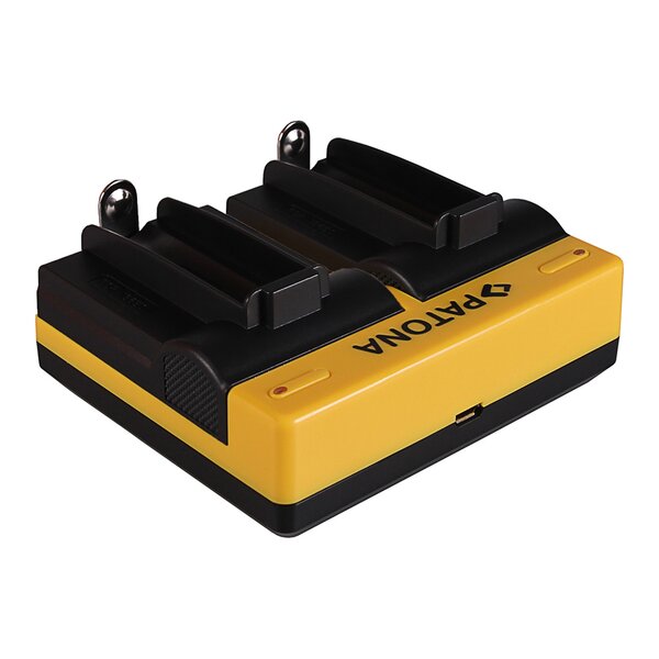 Patona Dual Ladegerät für 18650 Zelle ICR18650-26F INR18650F1L NCR18650B US18650VTC5 US18650VTC6 