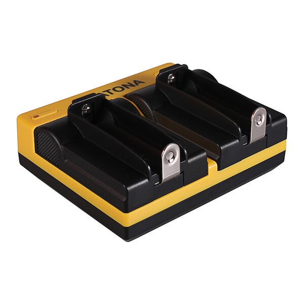 Patona Dual Ladegerät für 18650 Zelle ICR18650-26F INR18650F1L NCR18650B US18650VTC5 US18650VTC6 