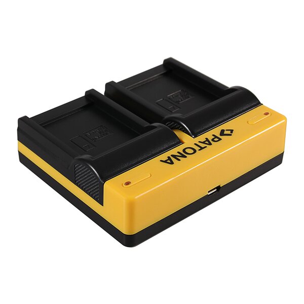 Patona Dual Ladegerät für Actionpro X7 ISAW A1 A2 A3 BCH7E X7 X7 ISAW A1 A2 A3 BCH7E X7 inkl. Micro-U 