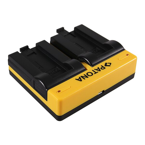 Patona Dual Ladegerät für Casio NP-50 Exilim EXV7 EX-V7 EXV8 EX-V8 inkl. Micro-USB Kabel 