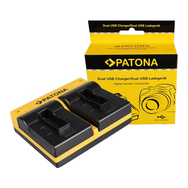 Patona Dual Ladegerät für GoPro  Hero 4 / 5