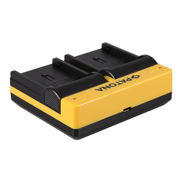 Patona Dual Ladegerät für JVC BN-V408U D D30 D47AC D70K D90K GRD33AC GR-D33AC GRD50K inkl. Micro-USB 