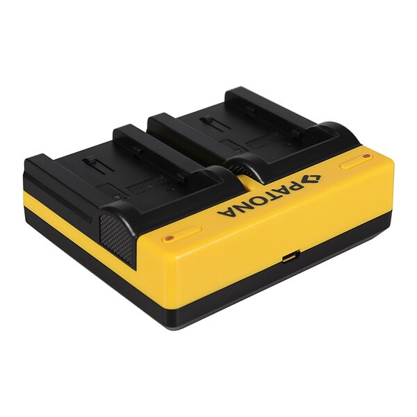 Patona Dual Ladegerät für JVC BN-VF808U GR-D DRD818 DR-D818 GRD720 GR-D720 GRD720E incl. Micro-USB Kabel 