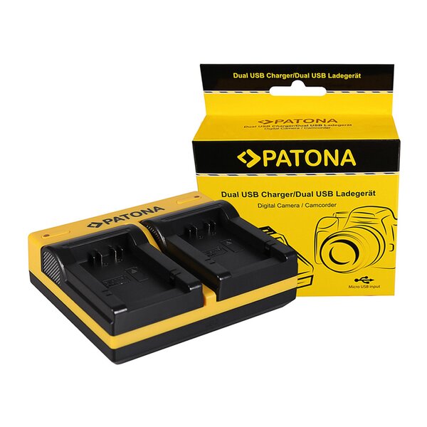 Patona Dual Ladegerät für Leica Panasonic  DMW-BMB9