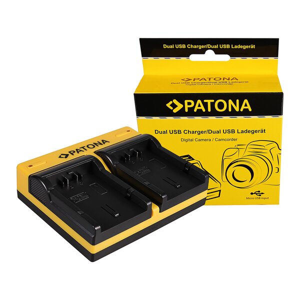 Patona Dual Ladegerät für Panasonic  CGA-S002E