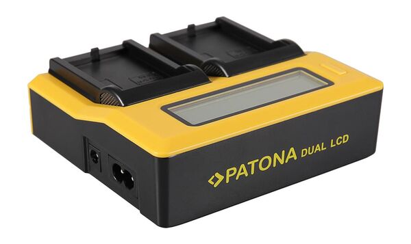 Patona Dual LCD USB Ladegerät für Canon  LPE5 LP-E5