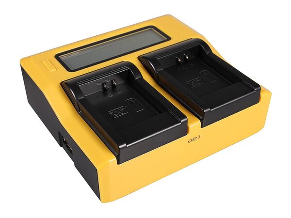 Patona Dual LCD USB Ladegerät für Canon  NB-11L