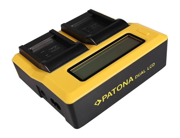 Patona Dual LCD USB Ladegerät für Canon  NB-11L
