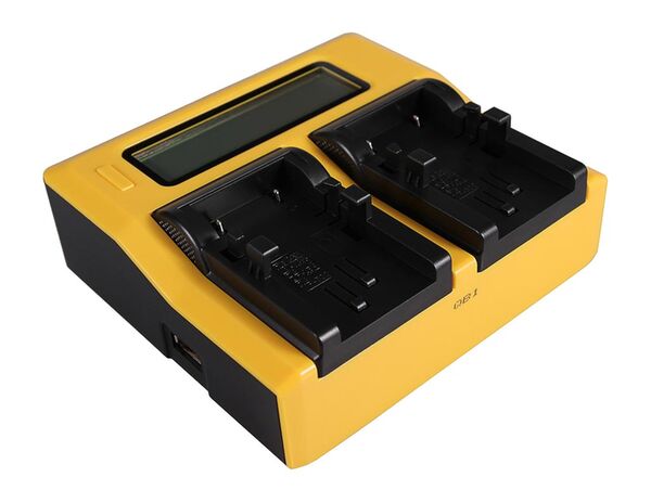 Patona Dual LCD USB Ladegerät für Canon  NB-1LH