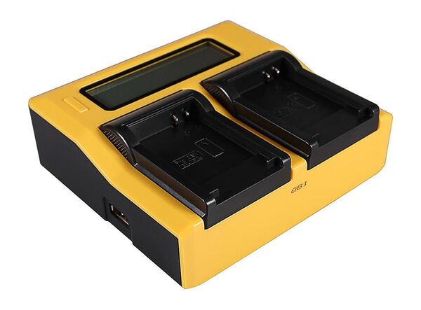 Patona Dual LCD USB Ladegerät für Canon  NB-8L