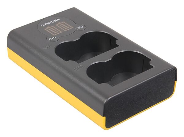 Patona Dual LCD USB Ladegerät für Fuji  NP-W235