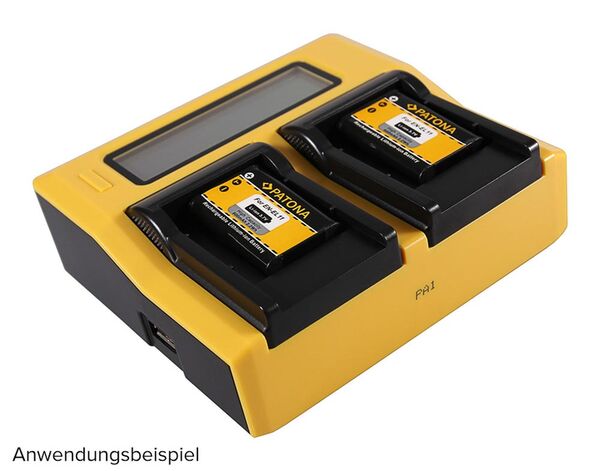 Patona Dual LCD USB Ladegerät für Nikon  EN-EL11