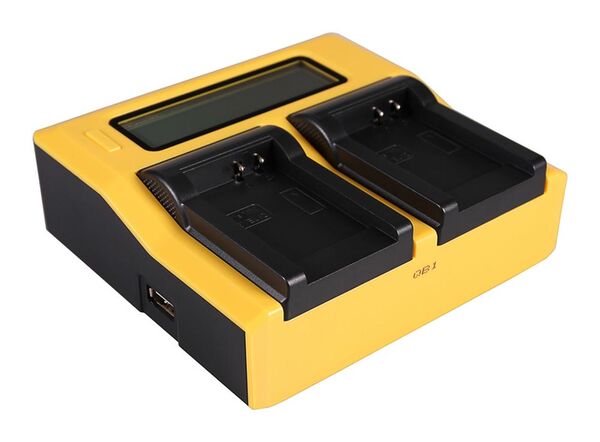 Patona Dual LCD USB Ladegerät für Nikon  EN-EL12
