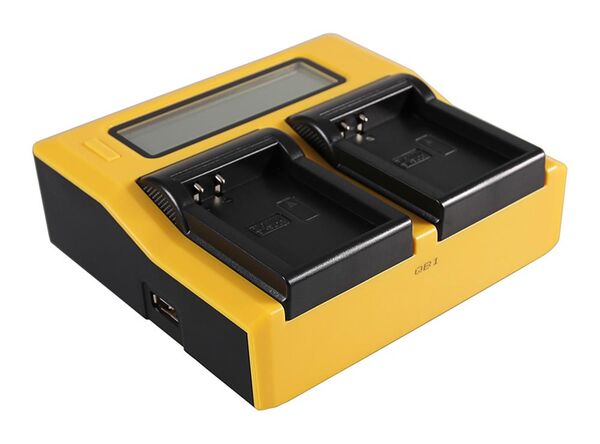 Patona Dual LCD USB Ladegerät für Nikon  EN-EL23
