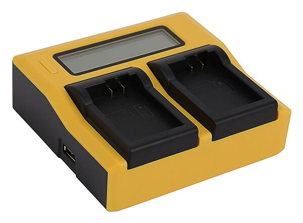 Patona Dual LCD USB Ladegerät für Nikon  EN-EL25