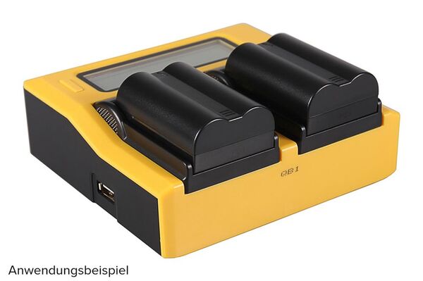 Patona Dual LCD USB Ladegerät für Nikon  EN-EL3