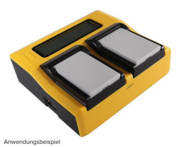 Patona Dual LCD USB Ladegerät für Nikon  EN-EL5