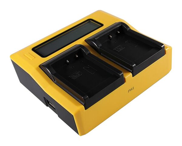 Patona Dual LCD USB Ladegerät für Nikon  EN-EL8