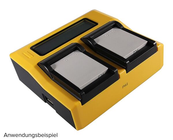 Patona Dual LCD USB Ladegerät für Nikon  EN-EL8