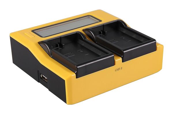Patona Dual LCD USB Ladegerät für Nikon  ENEL14