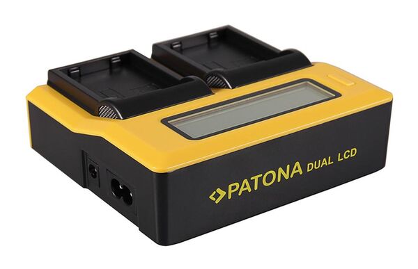 Patona Dual LCD USB Ladegerät für Nikon  ENEL14