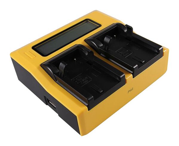 Patona Dual LCD USB Ladegerät für Nikon  ENEL1